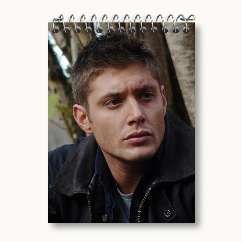 دفتر یادداشت 50 برگ خندالو مدل دین وینچستر سریال سوپرنچرال Supernatural کد 24518