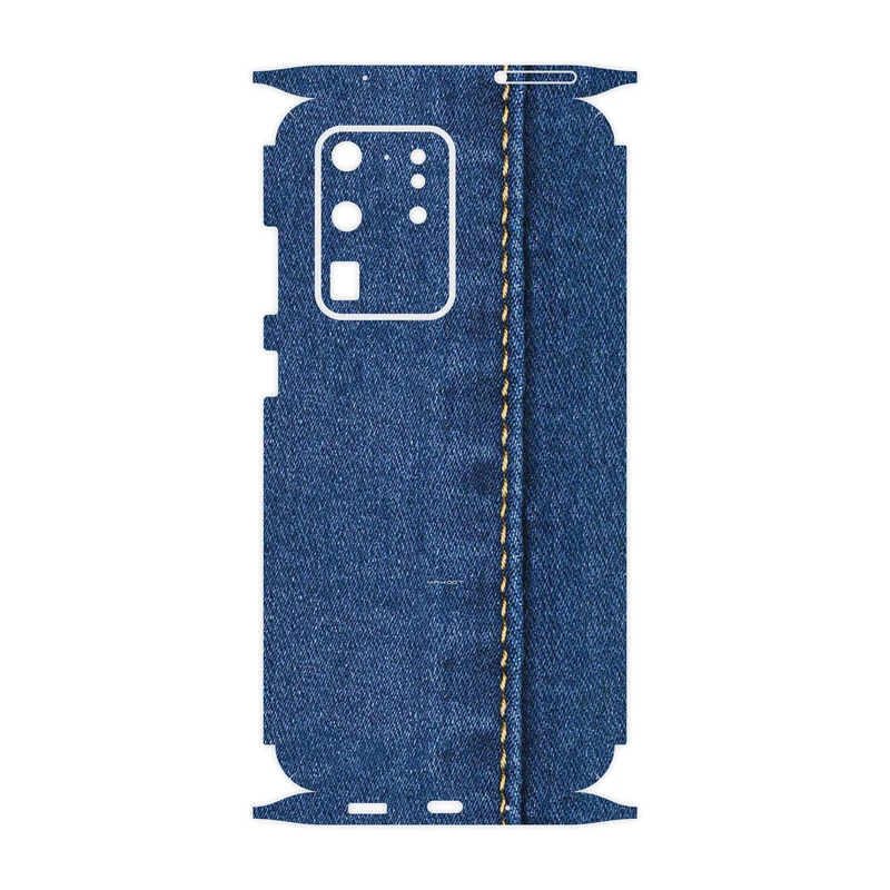 برچسب پوششی ماهوت مدل Fabric Texture 8-FullSkin مناسب برای گوشی موبایل سامسونگ Galaxy S20 Ultra