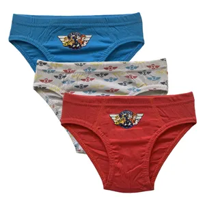 شورت نوزادی نیکولدون مدل Paw Patrol کد FF-332 بسته 3 عددی