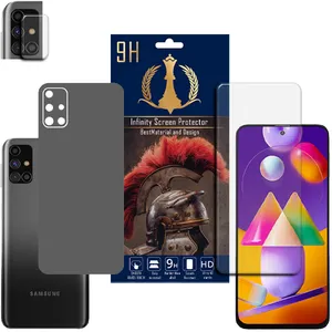 Infinity PRO MAX Cover Sticker For SAMSUNG GALAXY M31S with Screen and Lens Protector