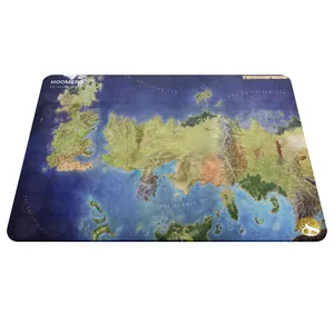 Hoomero World Map A1708 Mousepad