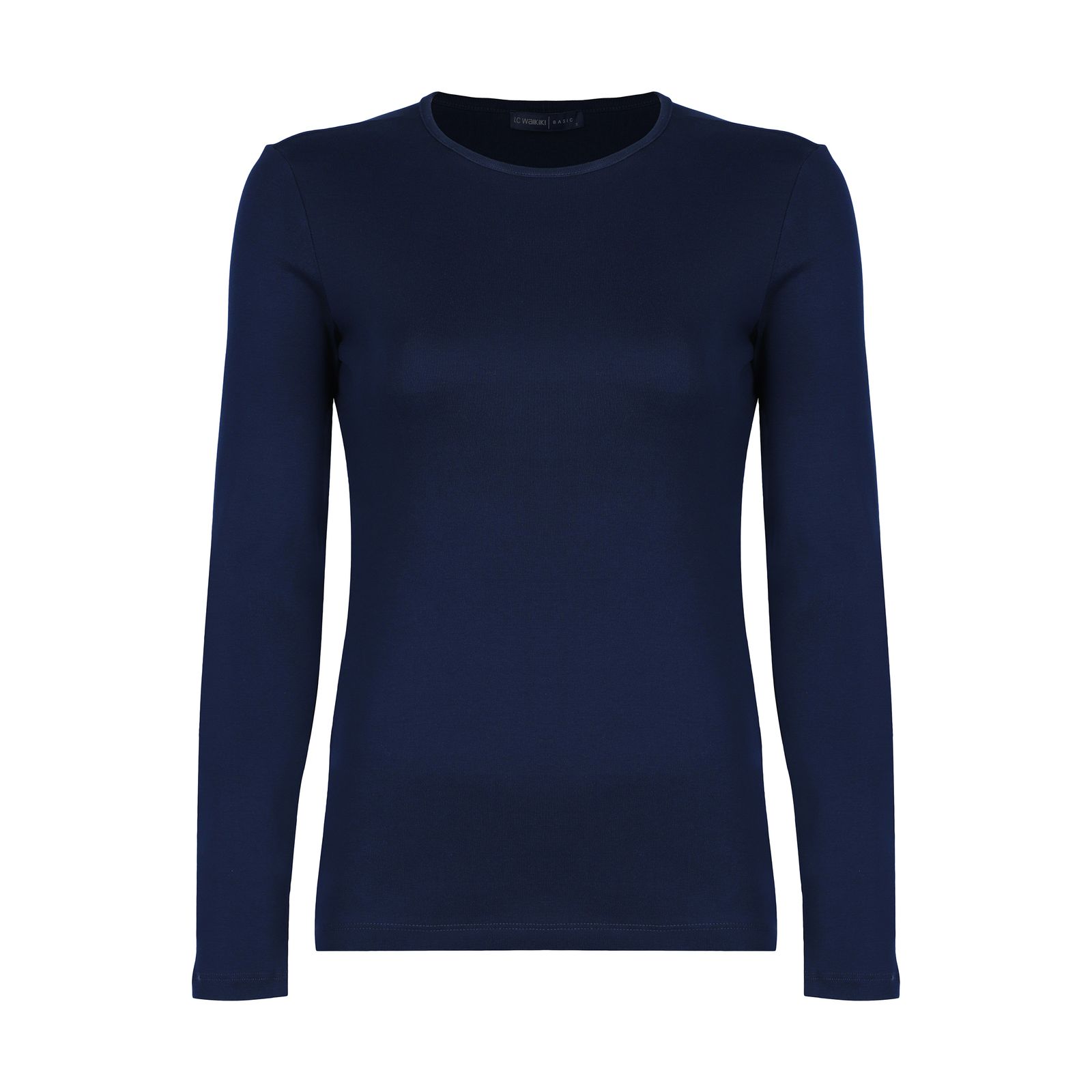 تی شرت زنانه ال سی وایکیکی مدل 0SJ355Z8-E1J-NAVY - - 1