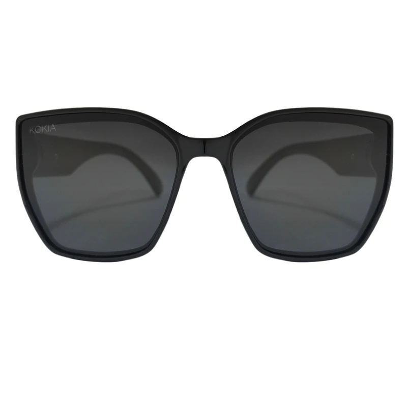 عینک آفتابی زنانه کوکیا مدل گربه ای کائوچو پلاریزه کد 134