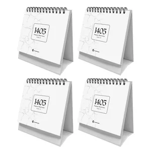 تقویم رومیزی سال 1405 پدیده نقش مدل مینی hard cover گلاسه کد 452 بسته 4عددی