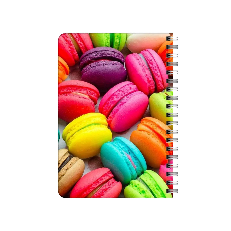 دفترچه یادداشت بامبیلیپ مدل چوبی طرح پترن ماکارون کد 3088661