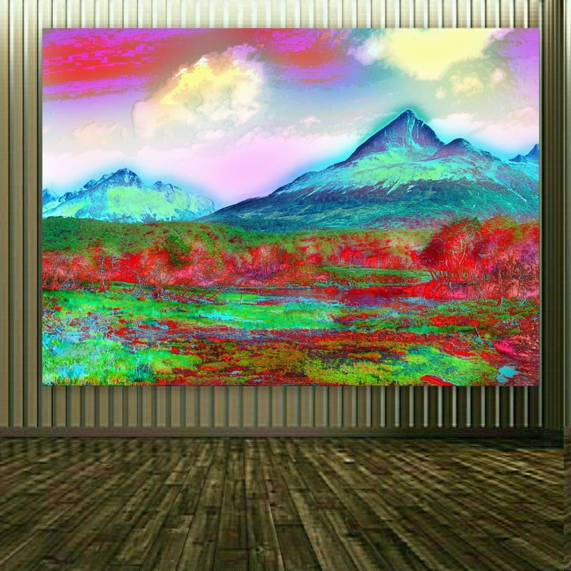  پوستر طرح نقاشی طبیعت کد BK1877