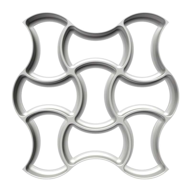 قالب سنگ فرش مدل ST6 طرح موج قالب سنگ فرش مدل ST6 طرح موج