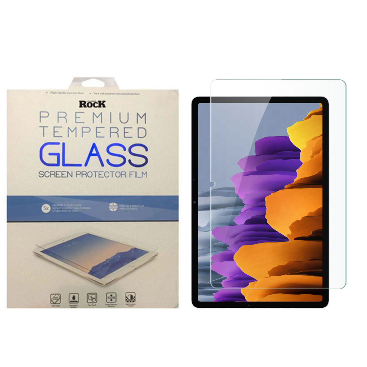 نقد و بررسی محافظ صفحه نمایش راک مدل HM01 مناسب برای تبلت سامسونگ Galaxy Tab S7 Plus T975 توسط خریداران