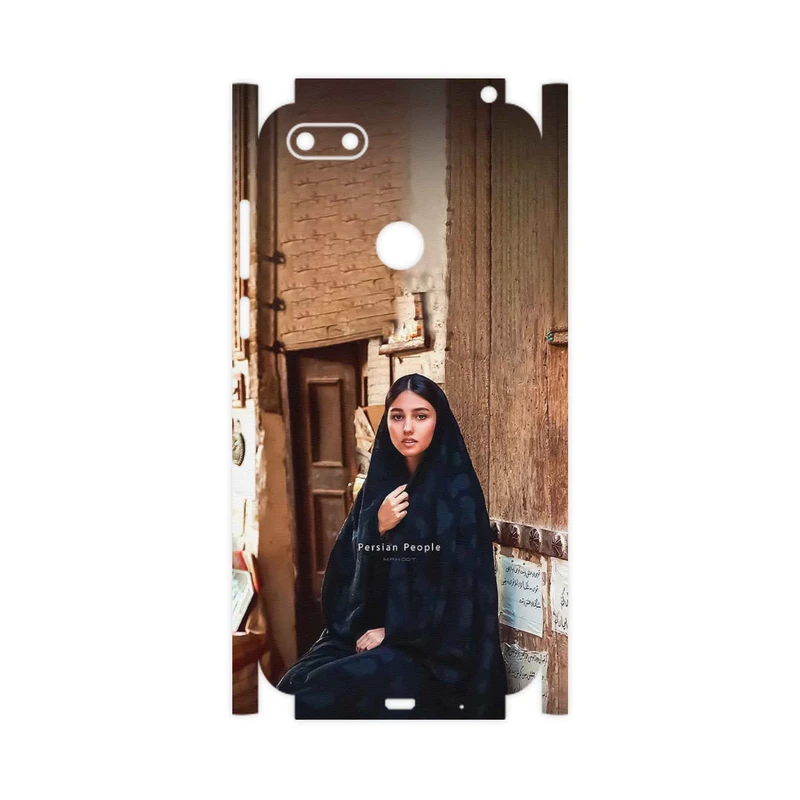 برچسب پوششی ماهوت مدل Portrait of an Iranian Woman-FullSkin مناسب برای گوشی موبایل موتورولا Moto E6 Play