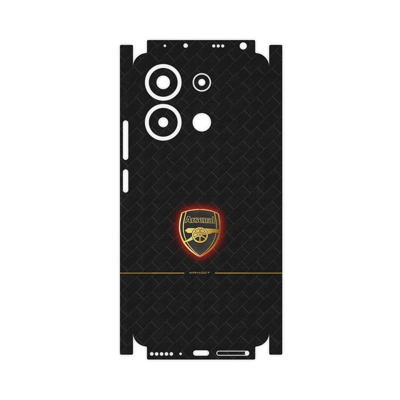برچسب پوششی ماهوت مدل Arsenal-FullSkin مناسب برای گوشی موبایل شیائومی Redmi Note 13 4G