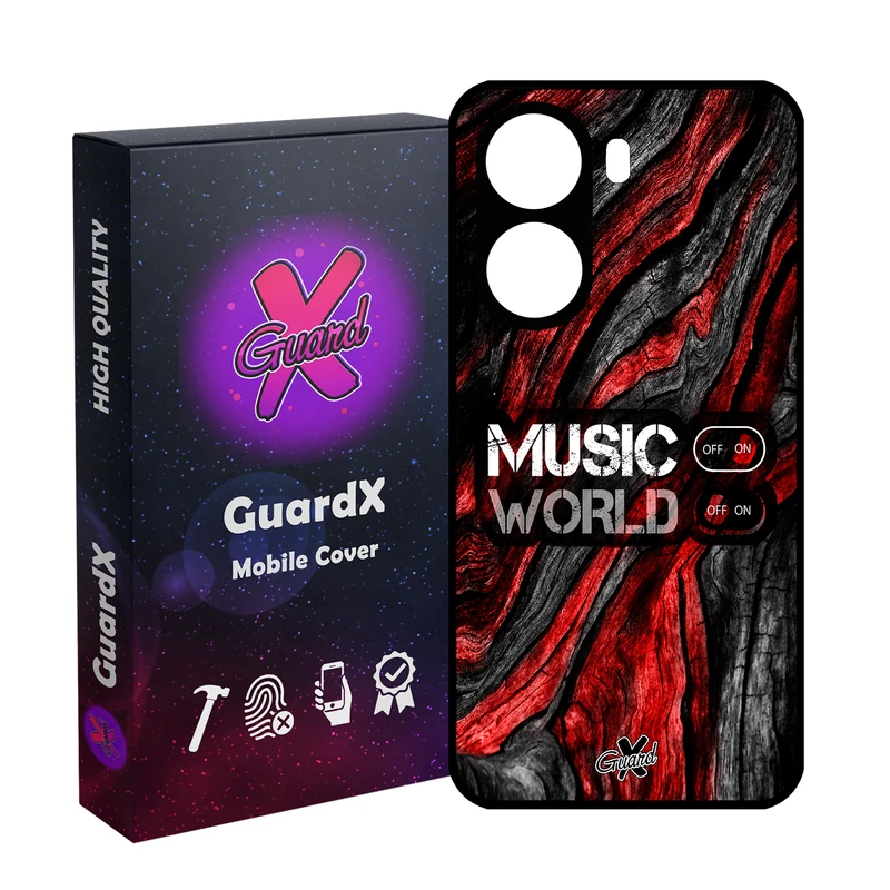 کاور گارد ایکس طرح Music مدل 10160 مناسب برای گوشی موبایل شیائومی Poco X7 Pro