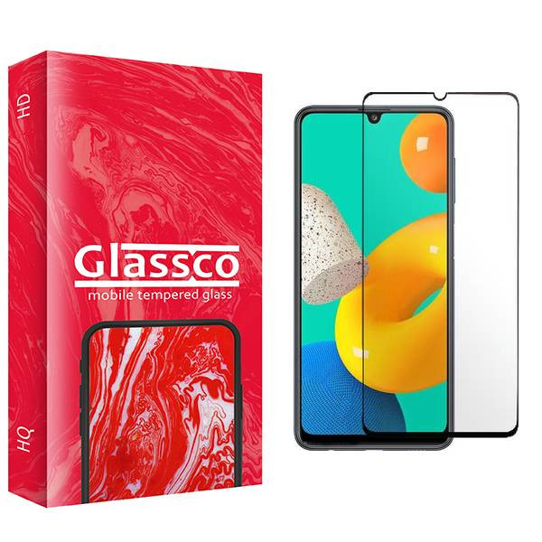 محافظ صفحه نمایش شیشه ای گلس کو مدل CGo1 Full مناسب برای گوشی موبایل سامسونگ Galaxy M32