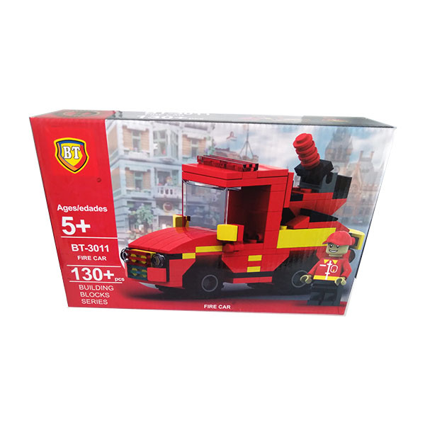 ساختنی طرح ماشین آتش نشانی مدل FIRE CAR-BT3011