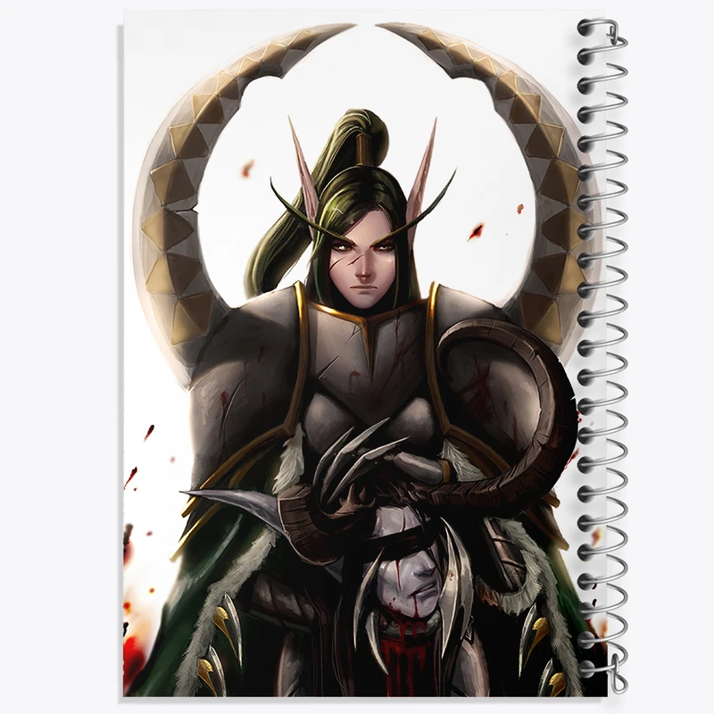 دفتر لیست خرید 50 برگ خندالو طرح بازی دنیای وارکرفت (World of Warcraft) کد 31824