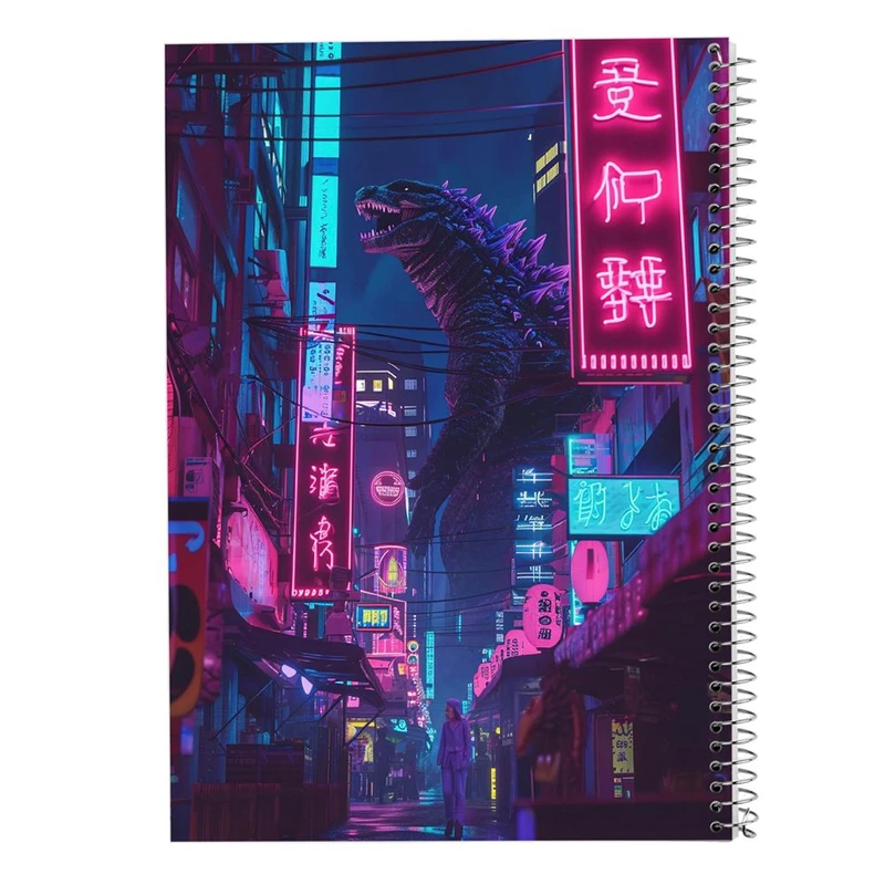 دفتر ژورنال نویسی 50 برگ مدوپد مدل نقطه ای طرح شهر کد DF17403