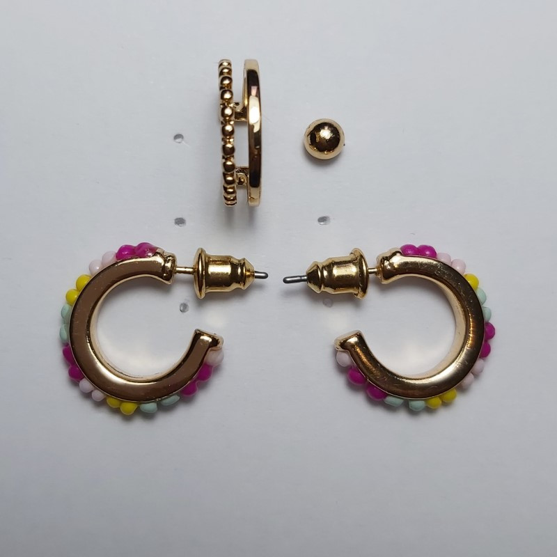 پیرسینگ زنانه سیکس مدل 5534 مجموعه ۴ عددی پیرسینگ زنانه سیکس مدل 5534 مجموعه ۴ عددی