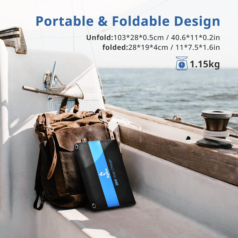 پنل خورشیدی بیگ بلو مدل B428 ظرفیت 28 وات