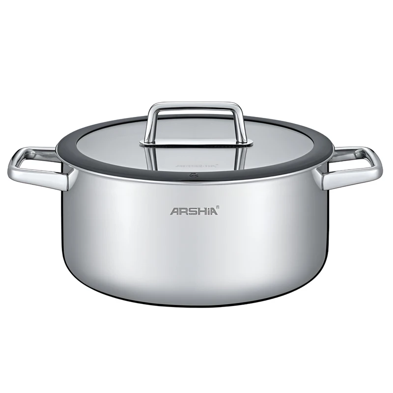 قابلمه استیل عرشیا مدل لیزری سایز 20