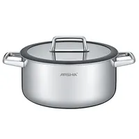 قابلمه استیل عرشیا مدل لیزری سایز 24