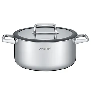 قابلمه استیل عرشیا مدل لیزری سایز 28