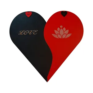 جعبه هدیه طرح قلب پروانه ای مدل 117