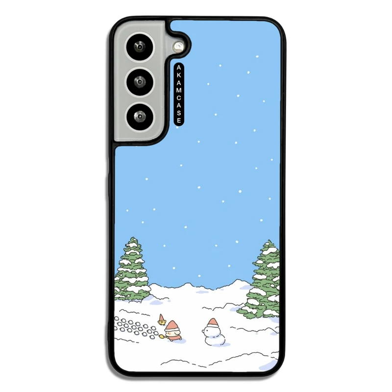 کاور آکام مدل AMC-WSGS22-WINTER-12 مناسب برای گوشی موبایل سامسونگ Galaxy S22