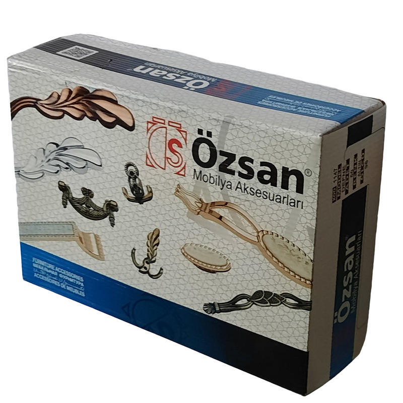 دستگیره کابینت مدل گل کد DEFNE بسته 50 عددی