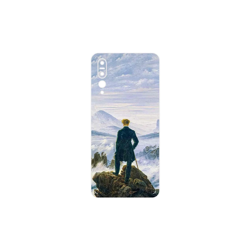 برچسب پوششی ماهوت مدل Wanderer above the Sea of Fog مناسب برای گوشی موبایل هوآوی P20 Pro