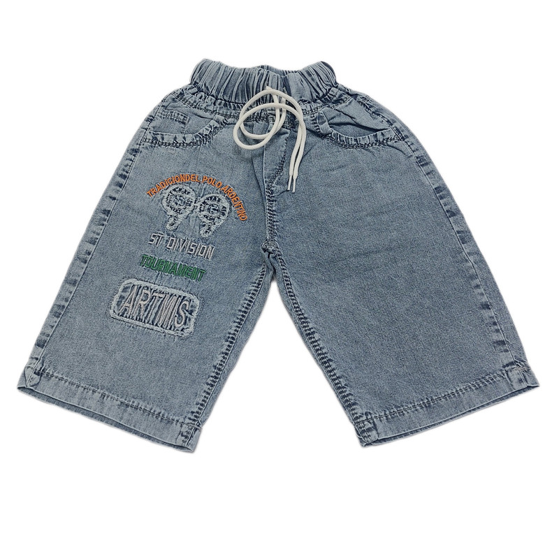 شلوارک جین پسرانه مدل 99