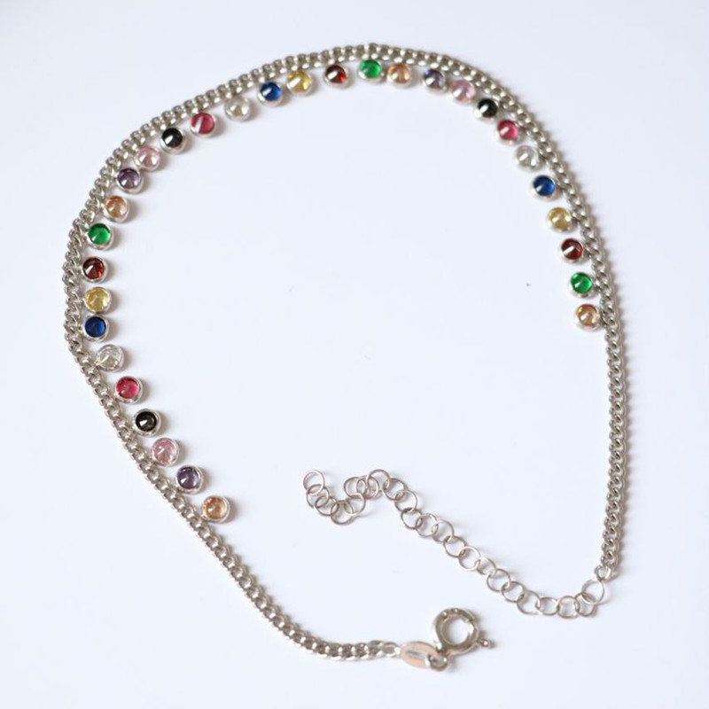 پابند نقره زنانه مدل مارکو