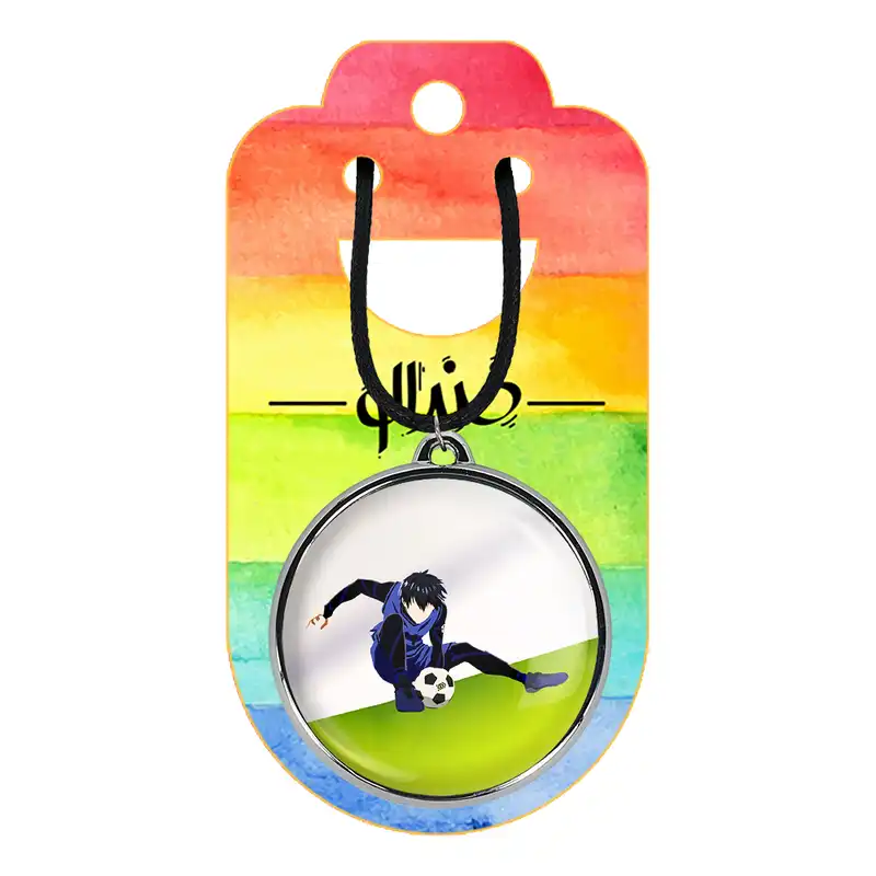 گردنبند خندالو مدل انیمه بلو لاک Blue Lock کد 2441124404