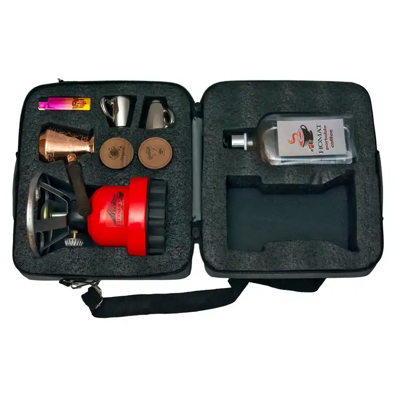 مجموعه قهوه ساز سفری مدل ترک کد t11