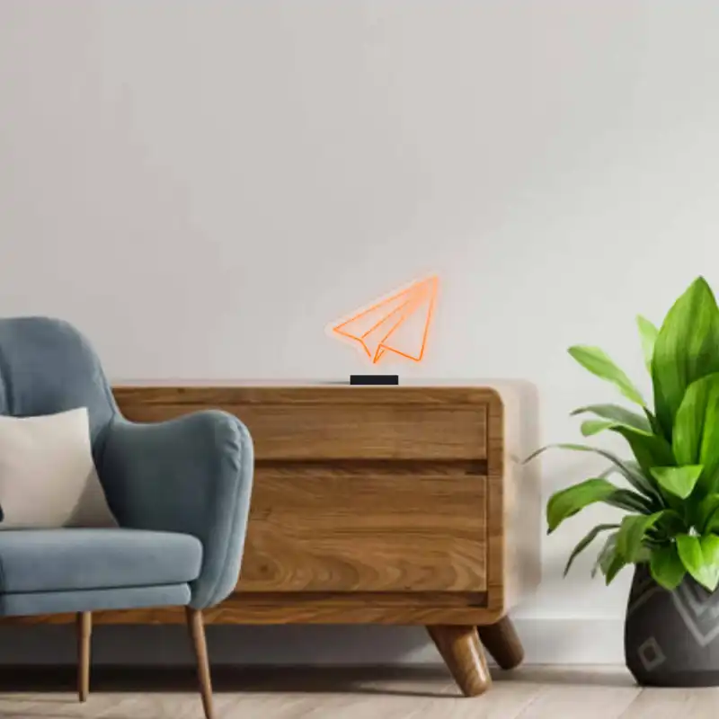 چراغ رومیزی ریموت دار مدل GL_ORG-GLASS