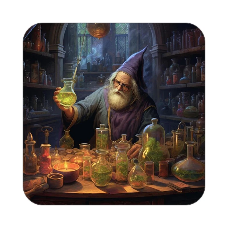 زیر لیوانی کاکتی طرح هری پاتر Harry Potter مدل mp43906