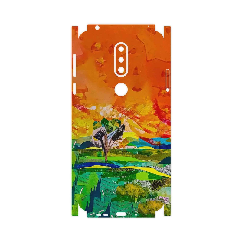 برچسب پوششی ماهوت مدل Collage of Painting-FullSkin مناسب برای گوشی موبایل نوکیا 7.1