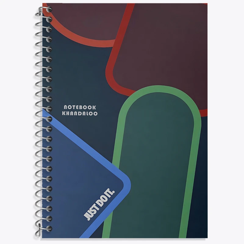 دفتر نت موسیقی 50 برگ خندالو طرح نایک (Nike) کد N4760