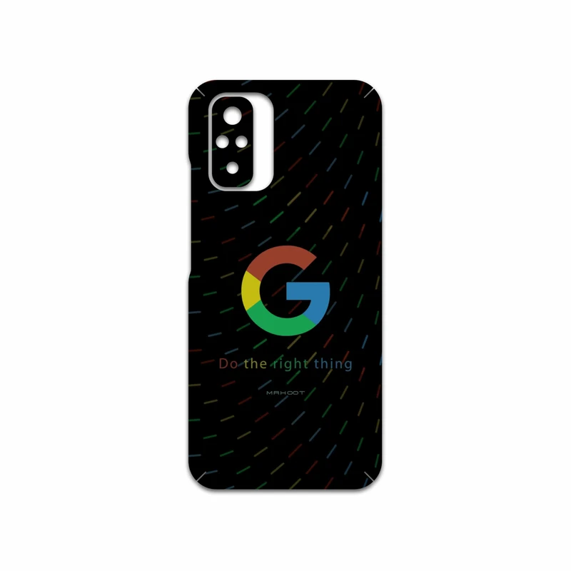 برچسب پوششی ماهوت مدل Google-Logo مناسب برای گوشی موبایل شیائومی Redmi Note 10