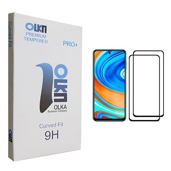 محافظ صفحه نمایش الکا مدل +PRO مناسب برای گوشی موبایل شیائومی Redmi Note 9 Pro بسته دو عددی