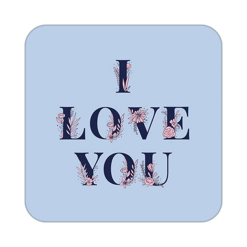 زیر لیوانی کاکتی طرح عاشقانه مدل mp38729