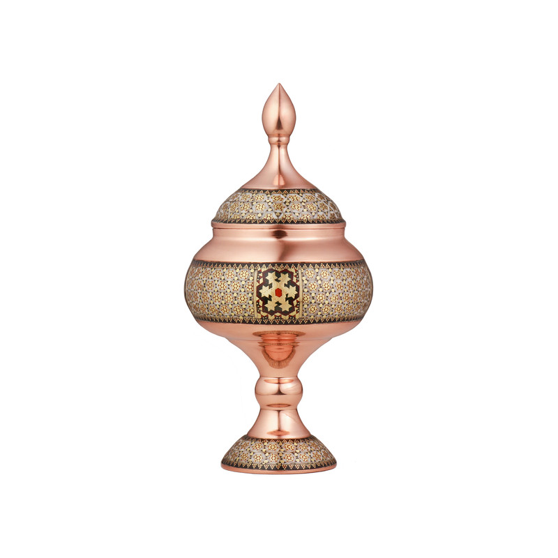 شکلات خوری خاتم کاری فراز هنر مدل اذرخش کد 3-18