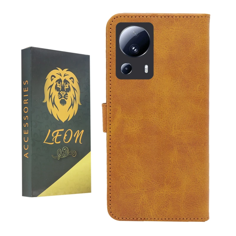 کیف کلاسوری لئون مدل Bersa مناسب برای گوشی موبایل شیائومی Mi 13 Lite
