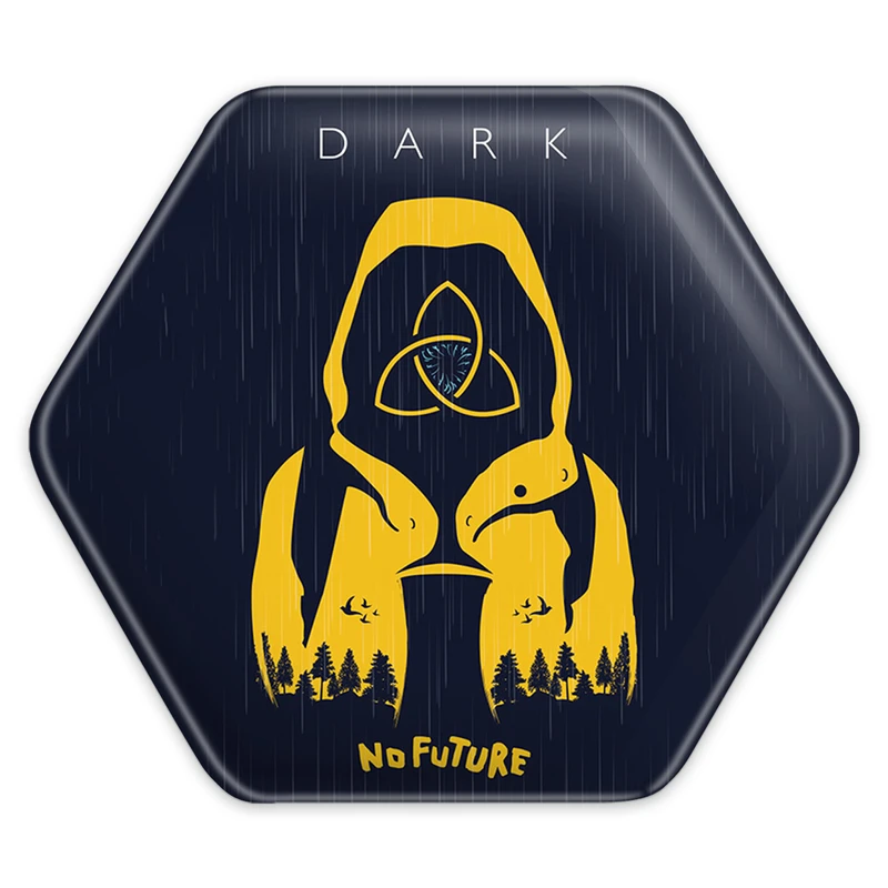 پیکسل خندالو طرح سریال دارک Dark مدل شش ضلعی کد 10171