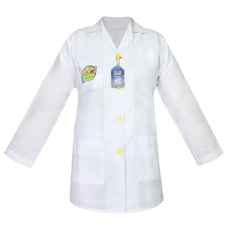 روپوش آزمایشگاهی  دانش و خلاقیت مدل کودک و نوجوان K002
