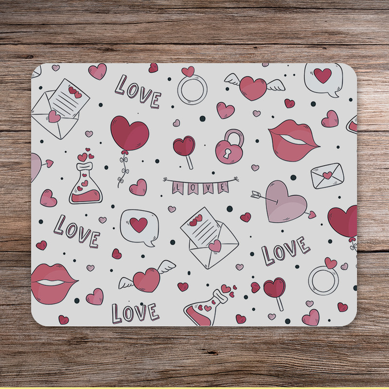 ماوس پد طرح عشق کد P100336