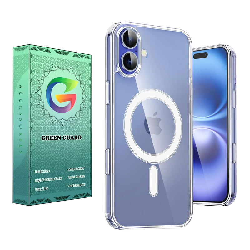 کاور گرین گارد مدل CR_Magsafe کد Clear 49 مناسب برای گوشی موبایل اپل Iphone 16