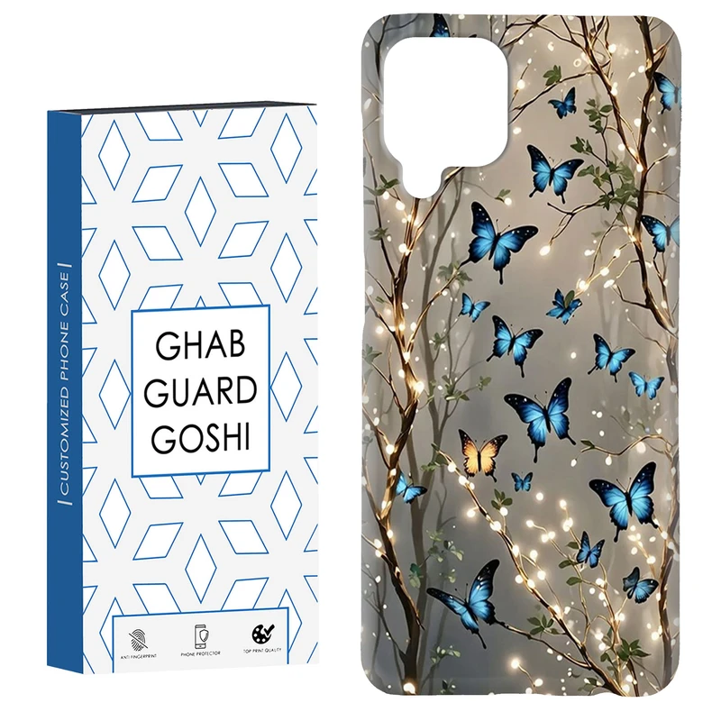 کاور قاب گارد گوشی طرح پروانه کد Dimo-382 مناسب برای گوشی موبایل سامسونگ Galaxy A12 / Galaxy M12