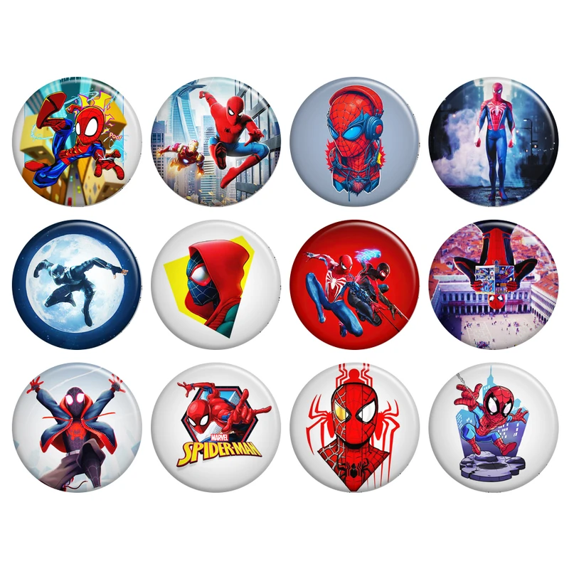 پیکسل گالری باجو طرح مرد عنکبوتی اسپایدر من کد spider man 30 مجموعه 12 عددی