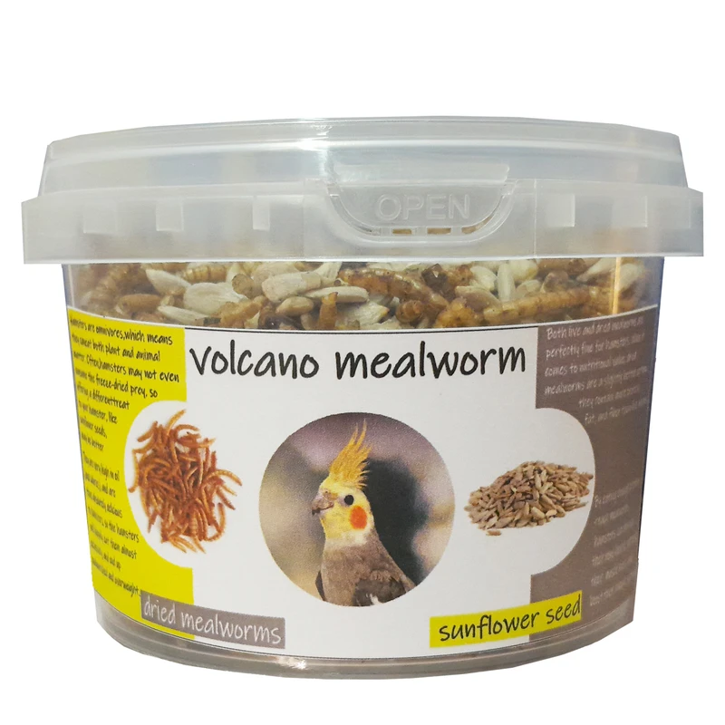 تشویقی عروس هلندی ولکانو میلورم مدل تخمه و میلورم وزن 100 گرم