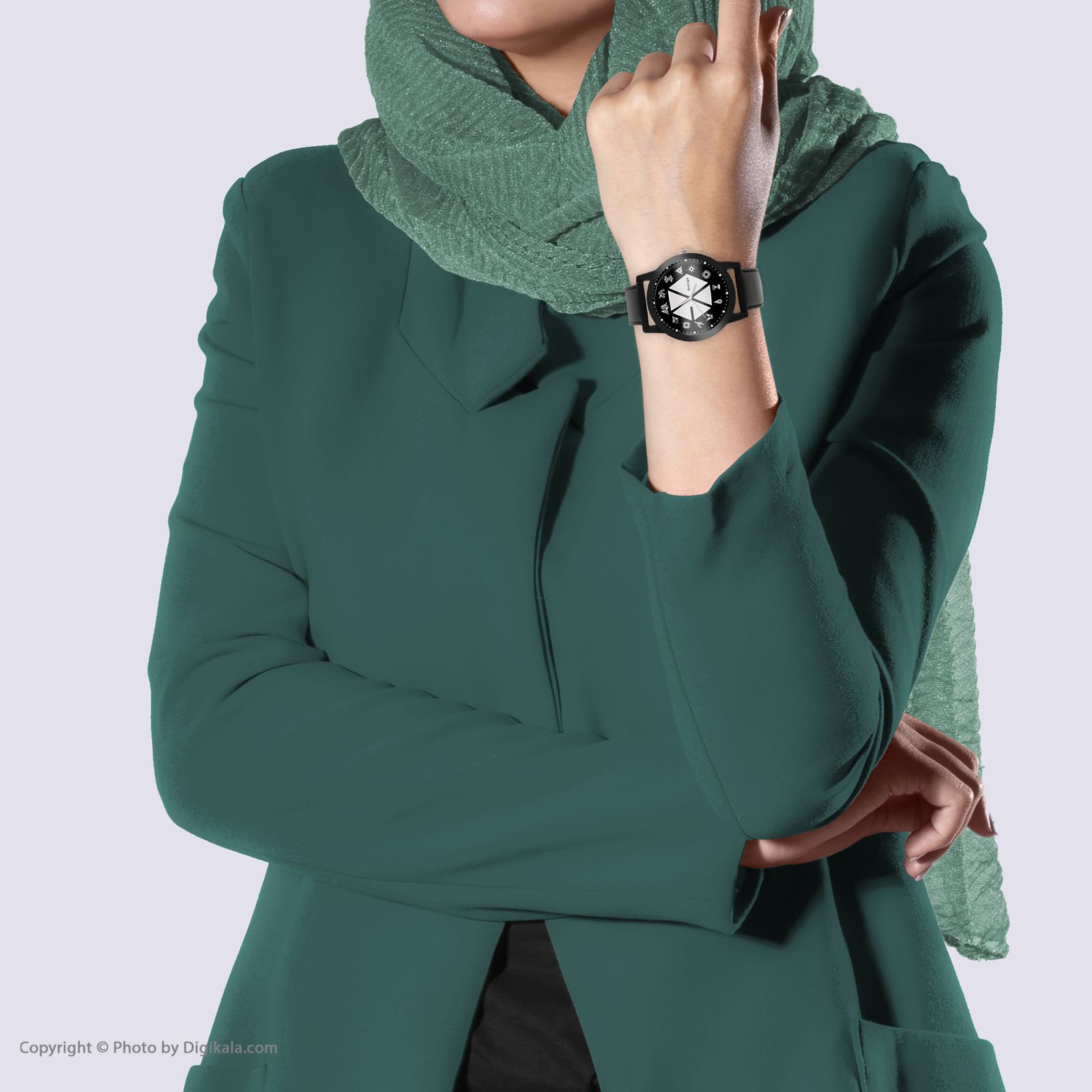 ساعت مچی عقربه ای ناکسیگو طرح EXO کد LF4191 -  - 2