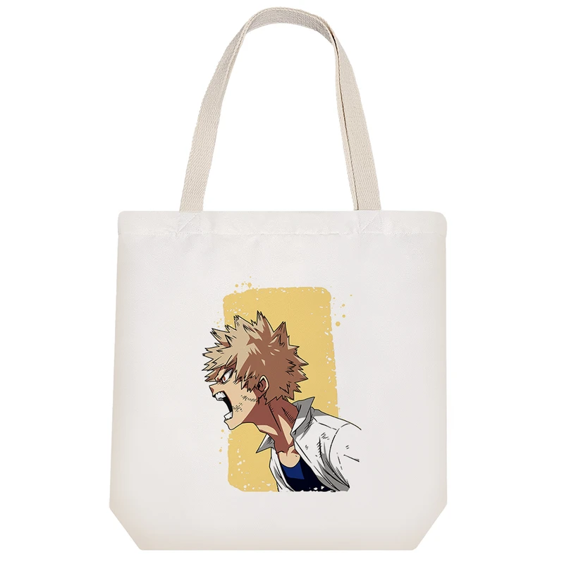 ساک خرید خندالو مدل باکوگو کاتسوگی انیمه آکادمی قهرمان من کد 1055